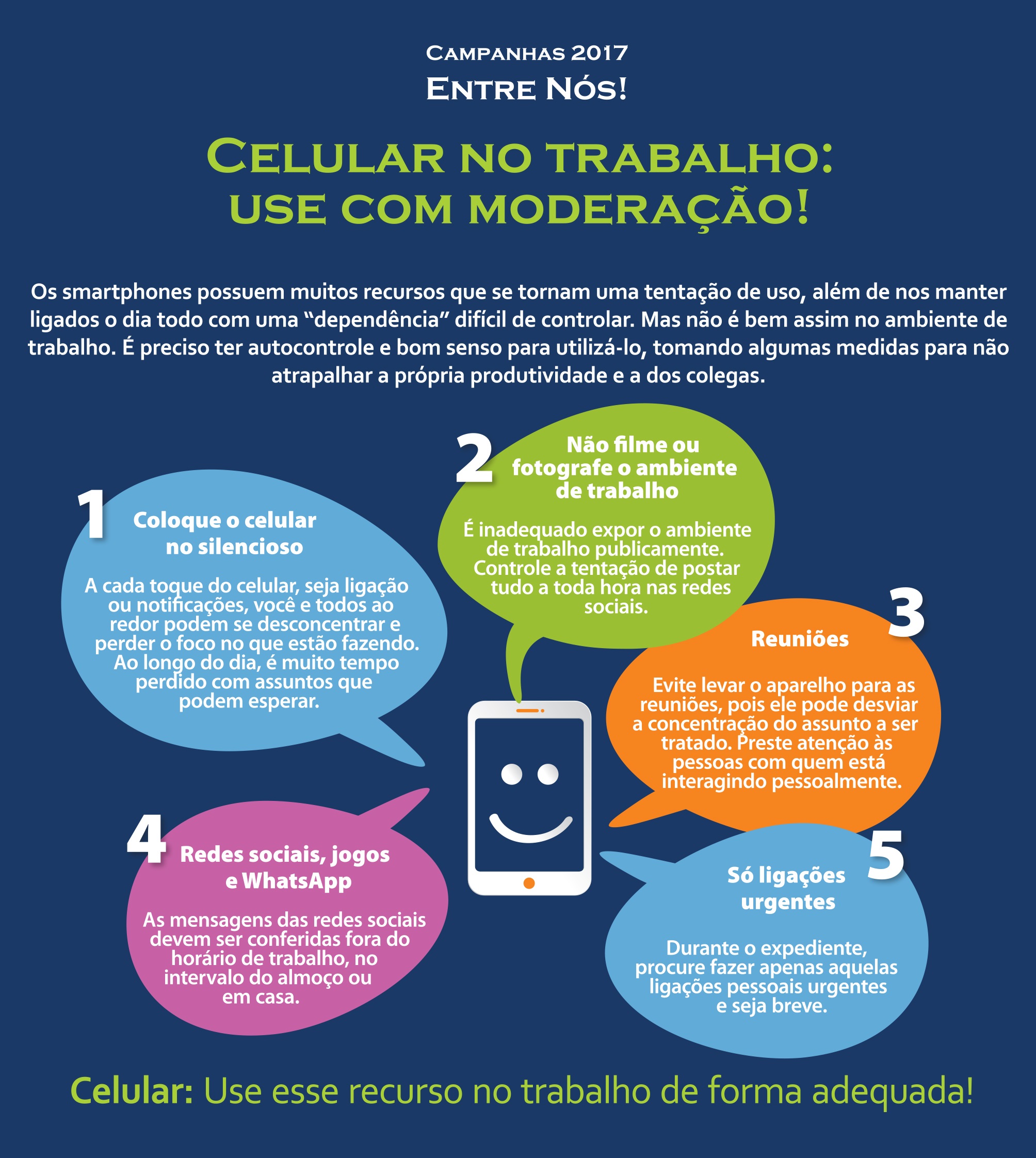 Celular no Trabalho: Use com Moderação